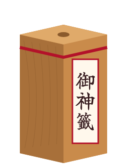 おみくじの箱